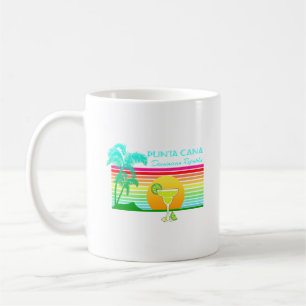 Caneca De Café Praia retro Punta Cana Margarita