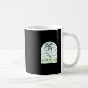 Caneca De Café Praia Santa Rra Califórnia Palmeira Ca Férias