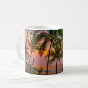 Caneca De Café Praia Tropical Parque Nacional Corcovado