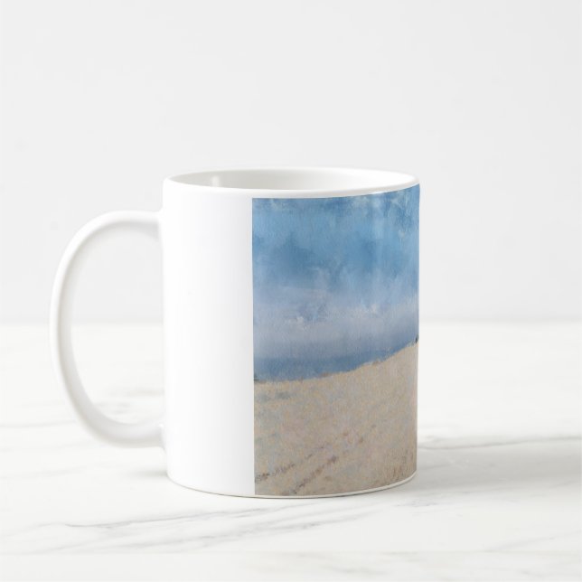 Caneca De Café Praia vazia em Virgínia (Esquerda)