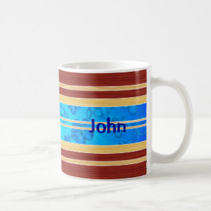 Caneca De Café Prancha de madeira falsificada de Honu Hawiian