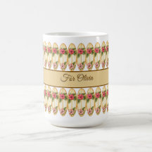 Prancha de Surf Tropical com Design Floral – Perso