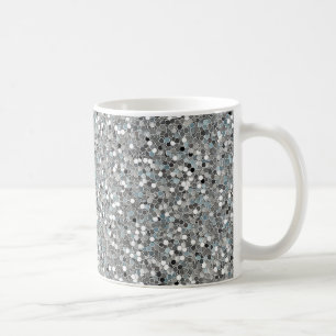 Caneca de Café Prata de Luxo
