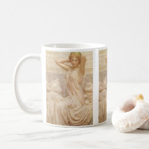 Caneca De Café Prata por Albert Joseph Moore, Bela Arte Vitoriana