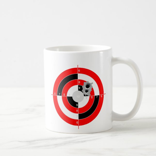 Caneca De Café Prática de alvo (Direita)