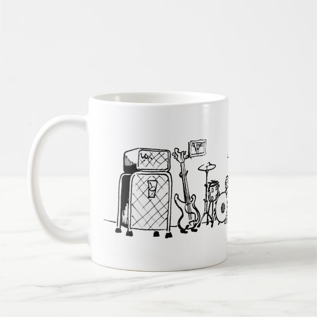 Caneca De Café Prática de banda (Esquerda)