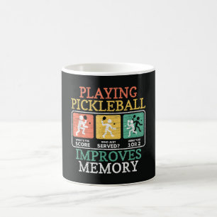 Caneca De Café Praticar Pickleball Melhora a Memória