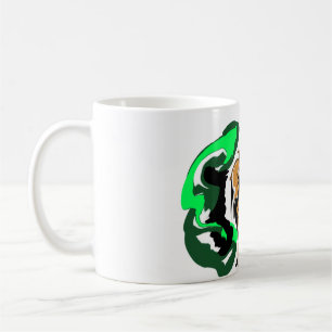 Caneca De Café Prazer de inverno do lobo