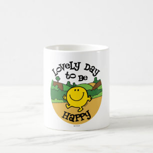 Caneca De Café Prazer Em Ser O Sr. Happy