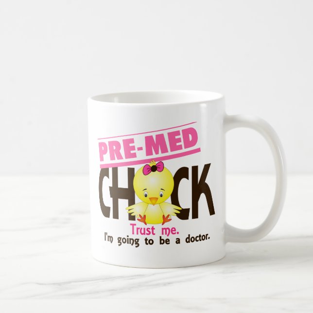Caneca De Café Pre-MED pintinho 3 (Direita)