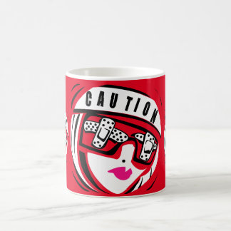 Caneca De Café Precaução - Propósito Contra Acidente V2 | Mug