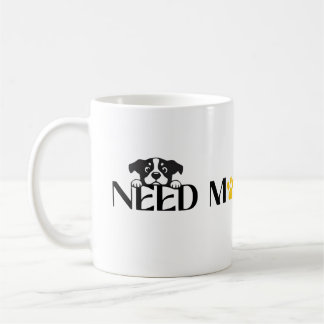 Caneca De Café Precisa de Mais Guloseimas - Designs Divertidos de