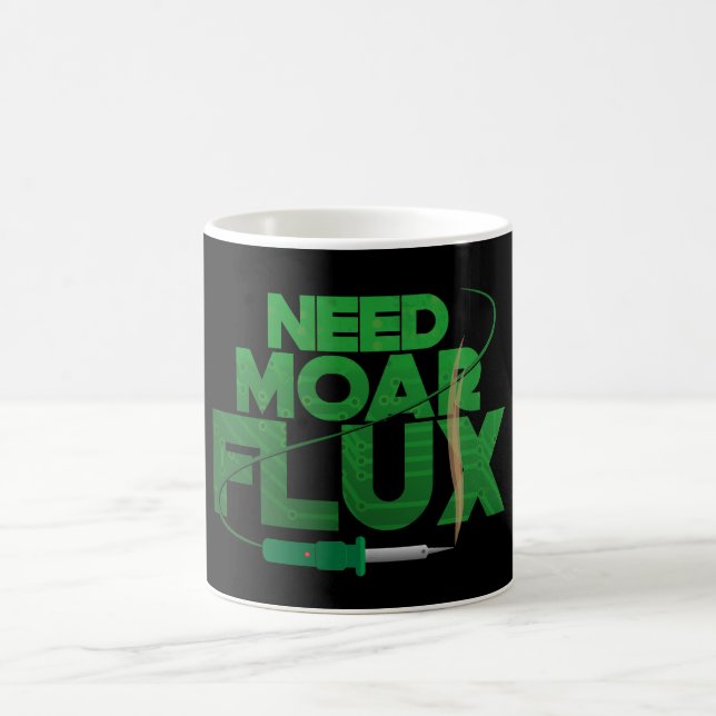 CANECA DE CAFÉ PRECISA DE MAIS SOLDAGEM DE FLUX (Centro)