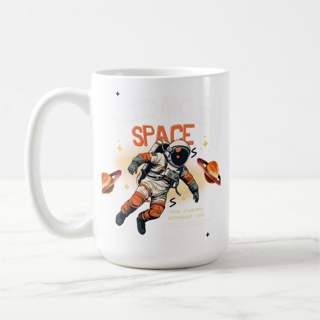 Caneca De Café Precisa Mais Espaço (Esquerda)