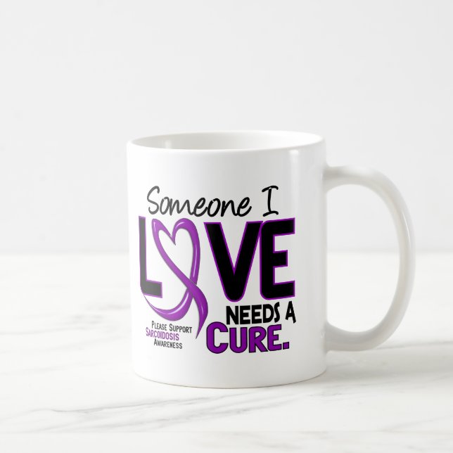 Caneca De Café PRECISA t-shirt & presentes de um SARCOIDOSIS da (Direita)