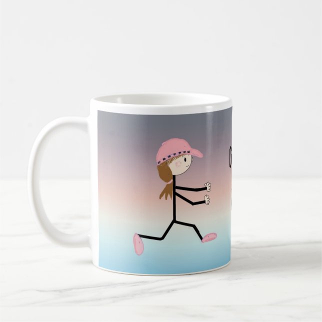 Caneca De Café Preciso Correr (Esquerda)