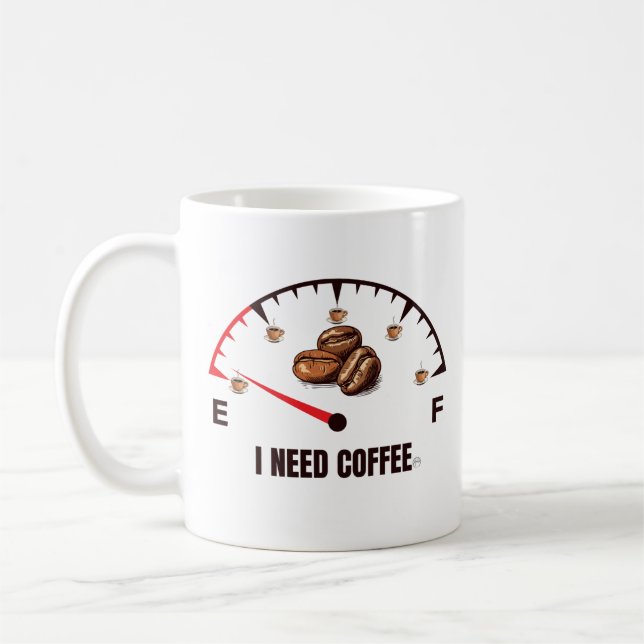 Caneca De Café Preciso de café (Esquerda)