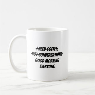 Caneca De Café Preciso de café