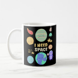 Caneca De Café Preciso de espaço, engraçada T-shirt do Sistema So
