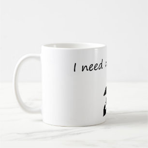 Caneca De Café Preciso De Mais Espaço - Astronauta Engraçado