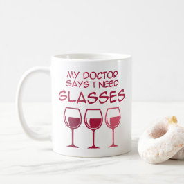 Caneca De Café Preciso de óculos