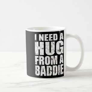 Caneca De Café Preciso de um Abraço de um Vilão Citação de Meme D