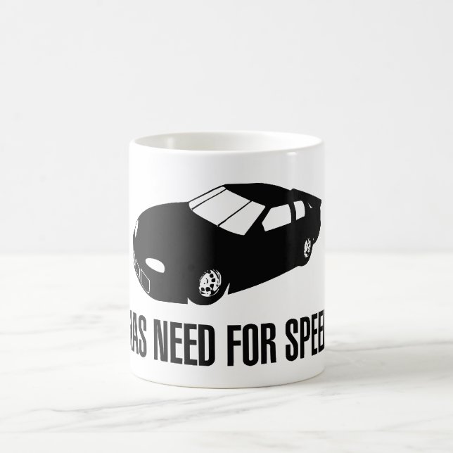 Caneca De Café Preciso de velocidade (Centro)
