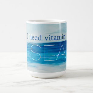 Caneca De Café Preciso de vitamina SEA Mug
