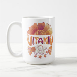 Caneca De Café Preciso Do Mar De Vitamina: Fuga Solar Com Mão