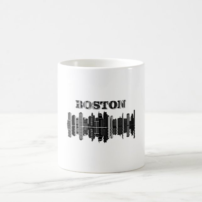 Caneca De Café Prédio dos arranha-céus de Boston (Centro)