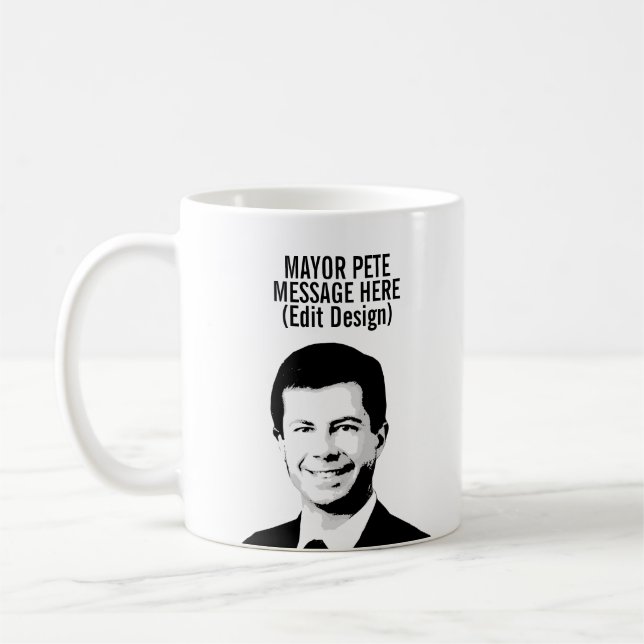 Caneca De Café Prefeito personalizado Pete (Esquerda)