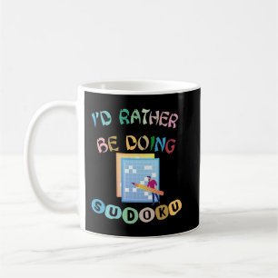 Caneca De Café Preferencialmentes De Id Mens Fazendo Quebra-cabeç