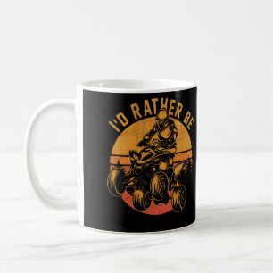 Caneca De Café Preferencialmentes Id Estarão Andando Quad Bikes
