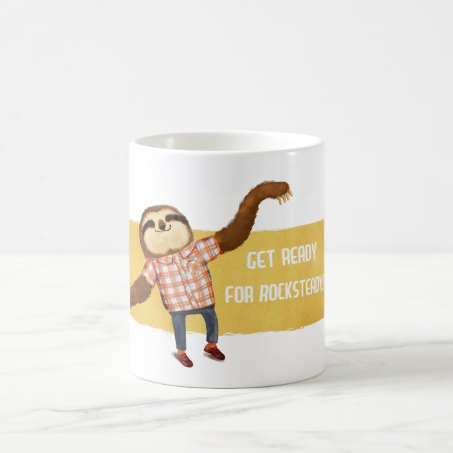 Caneca De Café Preguiça estável (Centro)