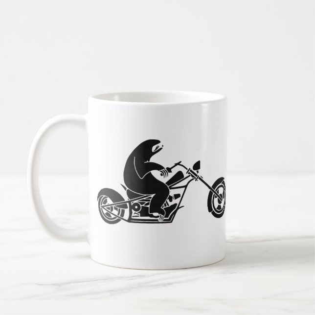 Caneca De Café Preguiça lenta em uma bicicleta rápida (Esquerda)