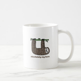 Caneca De Café Preguiça o herói
