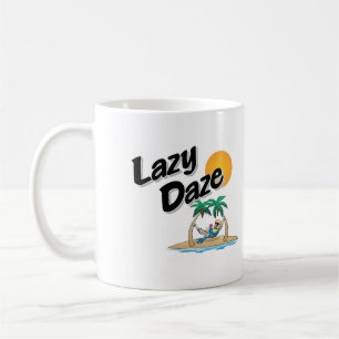 Caneca de café preguiçosa do papagaio de Dazy