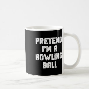 Caneca De Café Preguiçoso Fácil Fingir que sou um Hallowe Boliche
