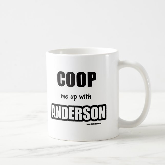 Caneca De Café Prenda-me acima com Anderson (Direita)