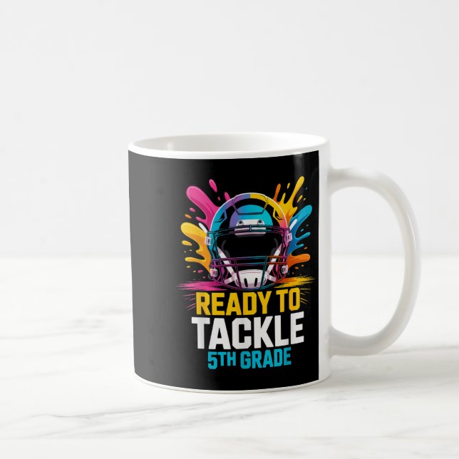 Caneca De Café Preparados Para Combater O 1º Dia Dos Jovens De Fu (Direita)