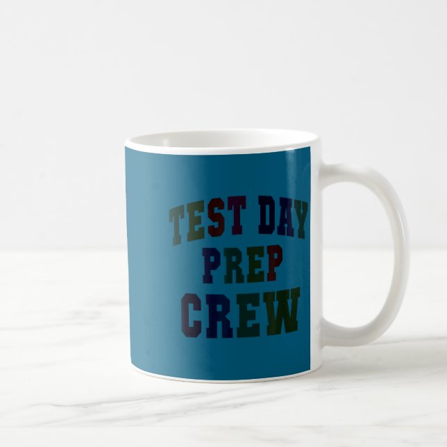 Caneca De Café preparativos da equipe de teste de humor ciência m (Direita)