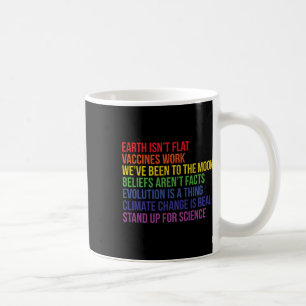 Caneca De Café Prepare-se para a ciência que a Terra Real não é p