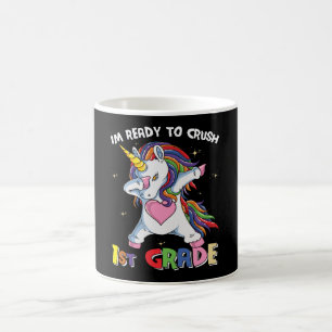 Caneca De Café Prepare-se para esmagar o primeiro grau professor