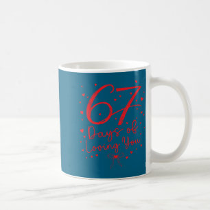 Caneca De Café Preppy 67 Dias De Te Amar Dia Dos Namorados Six Se
