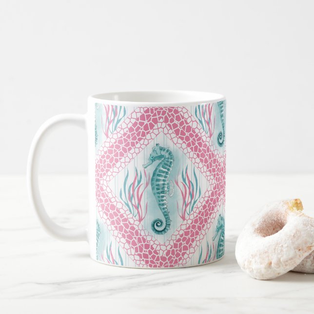 Caneca De Café Preppy Seacavalo (Com Donut)