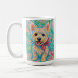 Caneca De Café Preppy Westie