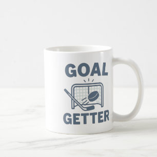 Caneca De Café Presa de Gols Presente de Motivação de Hóquei para