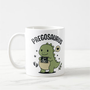 Caneca De Café Presauro Gravidez Gestante Presente Dino