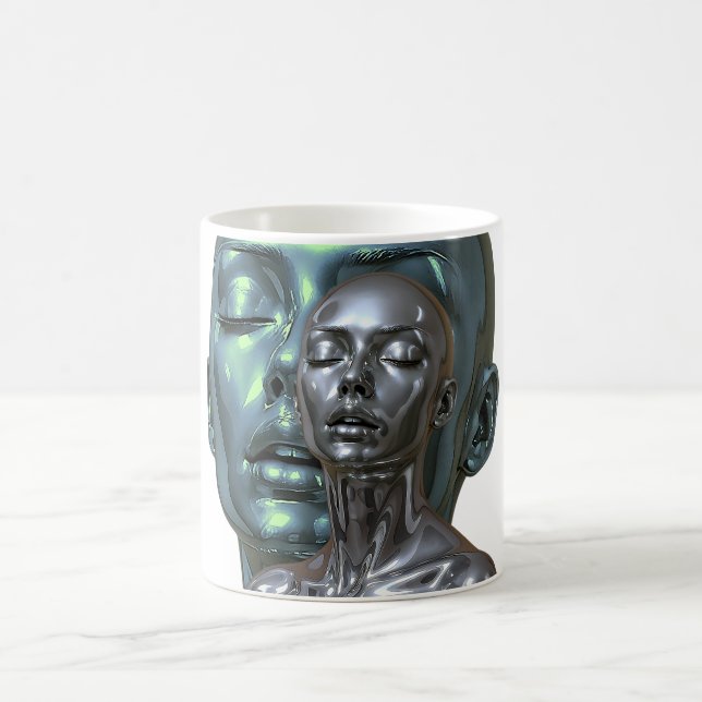 Caneca De Café Presença Cibernética (Centro)