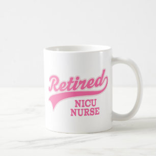 Caneca De Café Presente aposentado da enfermeira de Nicu